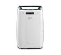 De’Longhi Tasciugo AriaDry Multi - Déshumidificateur Portable pour la Maison, Filtration à 3 Actions, Élimination de l'Humidité 16L/24h, Séchage, Anti-Moisissure, Silencieux, Blanc (DEXD216RF)