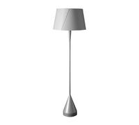De-Lux A4 Lampadaire Argent & Blanc Mat