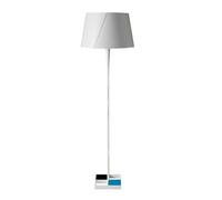 De-Lux D4 Lampadaire Bleu & Blanc Mat