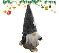 De Noël - Décoration d'animaux en peluche de Noël, décorative pour plateau échelonné | en tissu style Tomte Scandinave, animal en peluche sans visage style Rudolph,