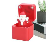 de Noël - Décorations de Noël Père Noël drôle | Porte-espèces pour les vacances Boîte à Blagues pour les fêtes d'anniversaire Bonbons Pièces Bijoux Chaussette Stuffer Bam