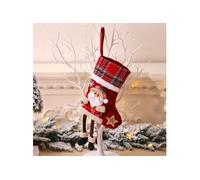 De noël Nouveau Style Creative Poupée Arbre De Noël Pendentif Décoration De Noël Chaussettes De Noël Sac Cadeau Pour La Décoration De Fête De Noël