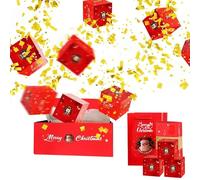 de Noël Sauteuse,Coffret Décoratif à billets bondissants | Boîte Photo Pliante Pour Les Fêtes,Pour Adultes Et, Pour Noël, Vacances, Anniversaire, École, Fête, Célébration,