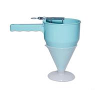 de Pâte à pour piston Entonnoir de Cuisine pour Gaufres Pancakes Desserts Verseur de pour sauce pour facile 21x25cm(C)