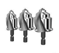 de Perçage PPR pour Tuyaux pour en Plastique et PVC de Perçage | Outil d\'Expansion et de Forage Hexagonal pour Plomberie, Tubes 1/2, 3/4 et 1 Pouce,