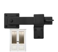 de Portail Ferme | Rotation À 360 Degrés en Acier Au Carbone Polyvalent | Verrou de Porte coulissante | pour enclos à Moutons poulailler Ranch Ferme Jardin Cour verger abri de Voiture