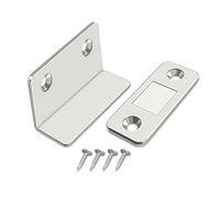 De Porte Magnétique - Invisible Ultra Fin, Adhésif Sans Perçage | Aimant D'armoire De Garde-robe Dissimulé, Tiroir De Placard Coulissant, Forte Adsorption, Article Plus Proche, Maison, D