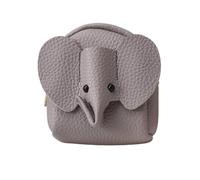 de Rangement en Forme d ' éléphant en PU, Porte-Monnaie Miniature à Fermeture éclair pour à Main de Poche à l ' école ou Bureau, Portefeuille pour Animaux à Usage Quotidien
