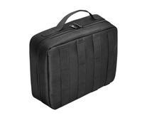 De rangement pour outils avec corps pliable à côtés souples | Porté main et épaule, Points d ' attache extérieurs, Transport organisé du stockage à la zone de travail, Fermeture