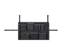 De rangement pour outils de nettoyage professionnel Polyester résistant à l ' abrasion Disposition multi-poches Sangle de liaison réglable pour les espaces de travail Efficacité à outils de