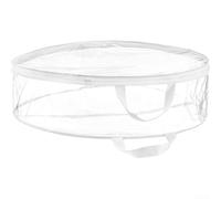 de Rangement Transparent pour Couronne PVC de Rangement Transparent(black90*20cm)