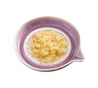 de râpe à ail fabriquée à la main en céramique émaillée dégradée | Plaque de râpe pour gingembre et ail, pour oignons, agrumes, fruits, pâtes, purées, épices et pour la cuisine à domicile