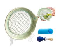 de râpe en céramique - 4 pièces - Outil de cuisine manuel avec | Râpe à gingembre pour la cuisine pour zeste de citron, oignon, noix de muscade, épices, restaurants, maison, camping