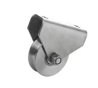 de rouleau coulissant en acier inoxydable, V pulley, V pulley | Roue de roulement pour le remplacement de la fenêtre de porte et le service de quincaillerie guidé