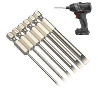 de s à fente Embout Cruciforme Aimanté en Acier Renforcé | plat pour menuiserie pour Entretien Automobile Mécaniciens Garage Bricolage Industrie