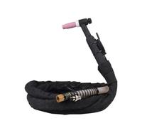 de Soudage TIG WP 26 Argon Lance Manche avec Gaine de Protection Tête Inclinée pour Accès Serré Connecteur Écrou Laiton Alimentation Stable pour, 5 Mètres