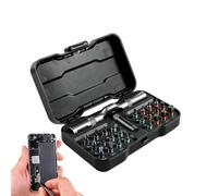 de tournevis magnétiques avec 24 en 1 pour réparation de type T | Jeu de tournevis à cliquet pour appareils électroniques à domicile, montre, vélo, voiture, moto, bricolage