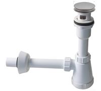 de Vidage Efficient Anti-Bouchon de Vidage Efficient Anti-Bouchon | Mécanisme lift-up fluide, évacuation rapide, finitions blanches, compatible trop- pour plein, design épuré