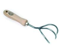 De Wit Cultivateur 3 dents Poignée en frêne 140 mm