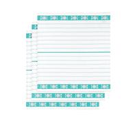 De Witte Lietaer BML Lot de 3 torchons en coton Blanc/bleu 65 cm