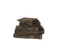 De Witte Lietaer Collection H Set Eponge 2 Gants + 2 Serviettes + 2 Draps de Douche Coton Falcon 50 x 100 cm