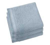 De Witte Lietaer Lot de 3 serviettes de bain Contessa Bleu clair 50 x 100 cm