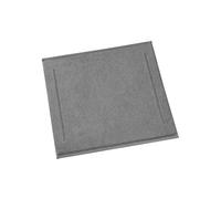 De Witte Lietaer Contessa Tapis de Bain, Cotton, Steel Grey, 60x60 cm