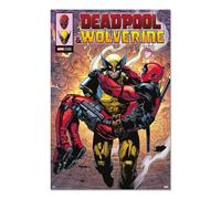Grupo Erik - Poster Marvel, Deadpool et Wolverine - Deco Maison, Decoration Murale, Affiche Décorative