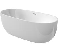 Deante Alpinia baignoire autoportante 160x75 cm ovale blanc KDU_016W