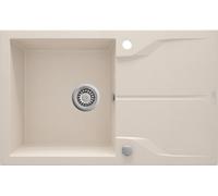 Deante Andante évier en granit 78x49 cm beige ZQN_5113