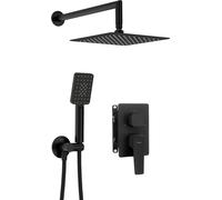 Deante Blur ensemble de douche encastré avec douche pluie noir BXYZNQLM