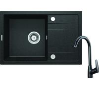 Deante Corio évier avec mitigeur graphite/noire ZRCB2113