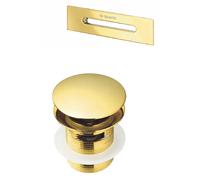 Deante Ensemble d'Accessoires de Baignoire Bouchon et Débordement Noir Mat