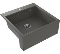 Deante Eridan évier en granit 61x60 cm anthracite ZQE_T10K
