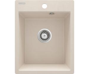 Deante - Évier en granit CORIO, 1 bac, 40x50 cm, beige