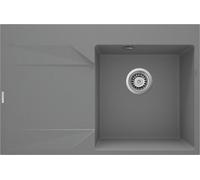 Deante Evora évier en granit 76x50 cm gris/graphite/onyx ZQJ_S11L
