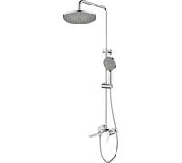 Shower system with mixing valve