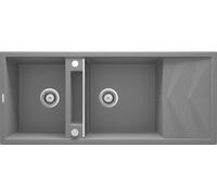 Deante Magnetic évier en granit 116x50 cm gris/graphite/onyx ZRM_S213