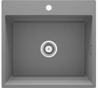 Deante Magnetic évier en granit 60x56 cm gris/graphite/onyx ZRM_S10A