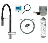 Deante Magnetic kit de démarrage avec mitigeur de cuisine sur pied chrome BRMF075M