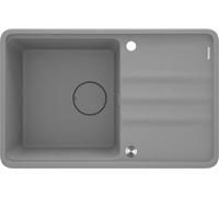 Deante Momi évier en granit 78x50 cm gris/graphite/onyx ZKM_S113
