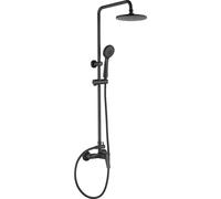 Deante Neo Boro ensemble de douche mural noir NER_N1RK