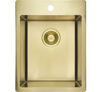 Deante Olfato évier en acier inoxydable 50.5x39 cm doré ZPO_R10E