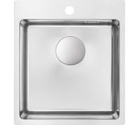 Deante Olfato évier en acier inoxydable 50.5x45 cm acier ZPO_010A