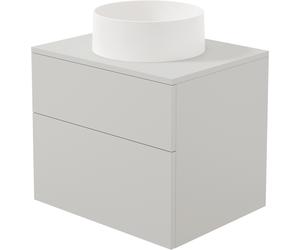 Deante Prizma lavabo avec meuble et plan de travail 60 cm beige SDKB6SAU4S