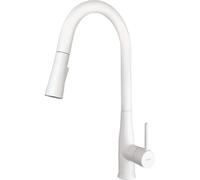 Deante Robinet de Cuisine avec Bec Rétractable Blanc BDH A72M