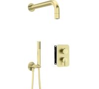 Deante Silia ensemble de douche encastré doré BXYZRQSM