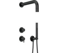 Deante Silia ensemble de douche encastré noir NQSN9XK