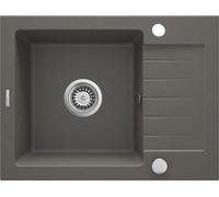 Deante Zorba évier en granit 58x44 cm anthracite ZQZ_T11A