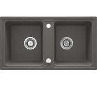 Deante Zorba évier en granit 78x43.5 cm anthracite ZQZ_T203